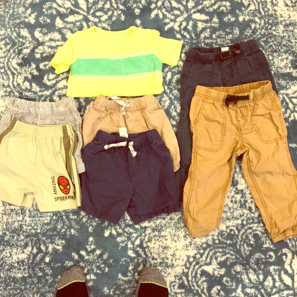 24 month bundle - shirt, shorts and pants